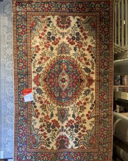 Vintage Persian Kerman Rug