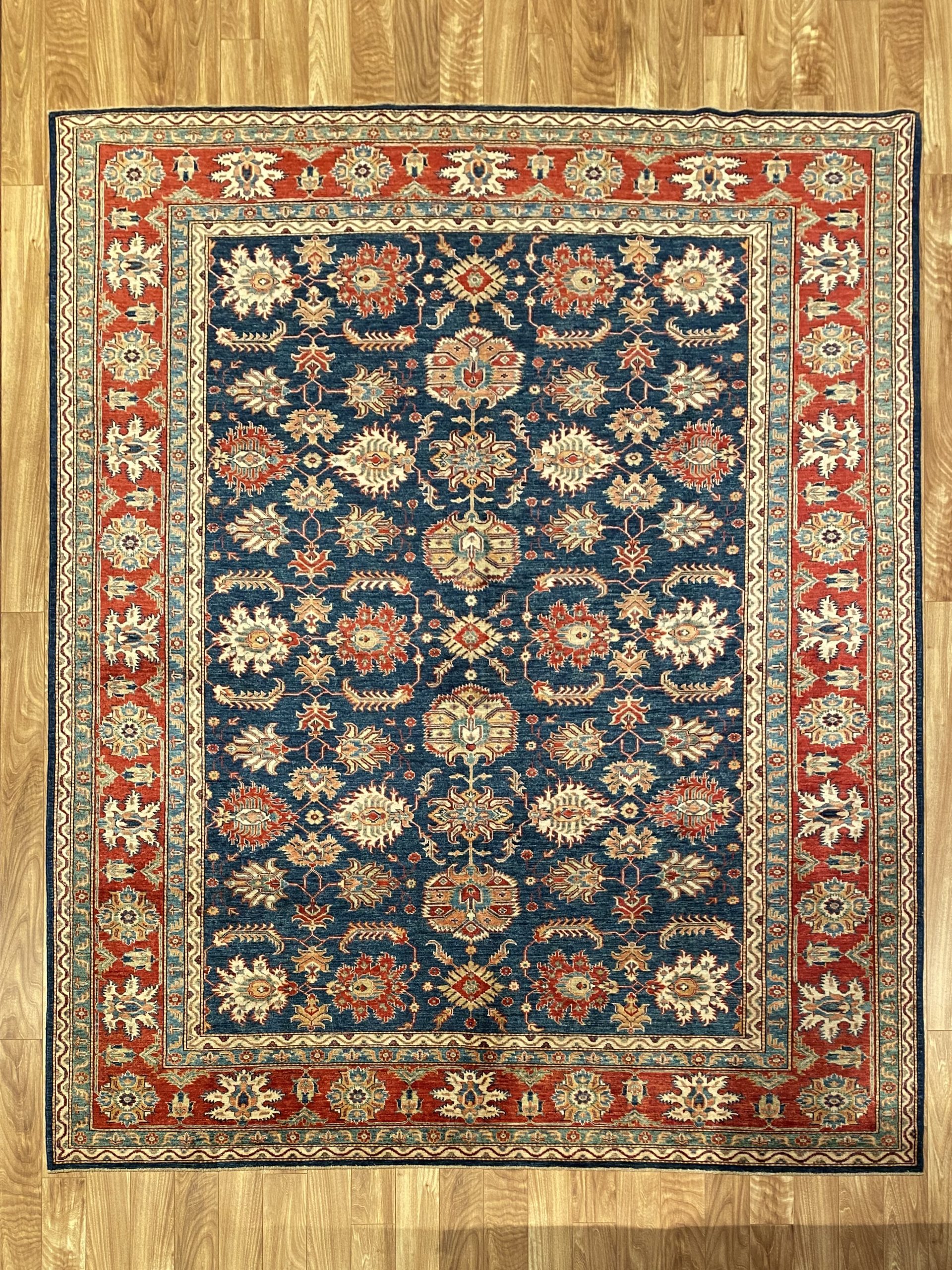 Hand Knotted Kazak Rug – World Of Rugs