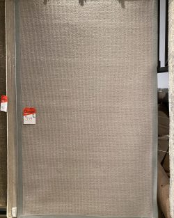 Bordered Sisal Rug Gray/Blue