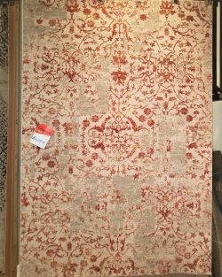 Transitional Contemporary  Man Made Rug