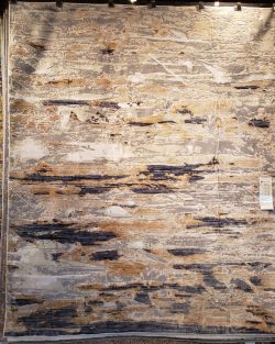 Modern Abstract Man Made Power Loom Rug *