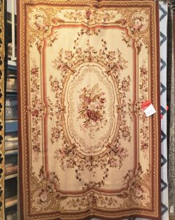Authentic Needle Point Traditional Medalion Rug