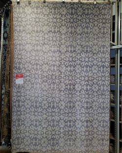 Decorative Hand Knotted Wool & Silk Rug