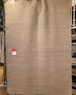 Contemporary Hand Knotted Sisal Rug from India