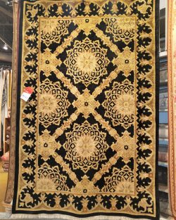 Traditional Hand Knotted Wool Nepali Rug