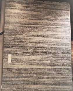 Modern Abstract Static Machine-Made Rug