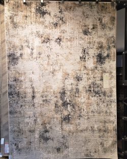 Modern Abstract Power Loom Rug *