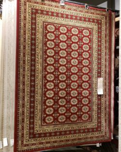 Traditional Decorative Pattern Machine Made Rug *