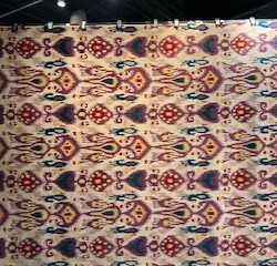 Handtufted 100%  Wool Pile 8'10" x 11'10" IKAT from India
