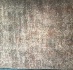 Decorative 7'6" x 9'6" Man-Made Powerloom