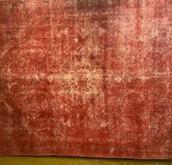 9' x 12' 100% Wool Handknotted Vintage Design