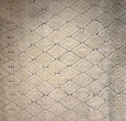 7'9" x 9'9" 100% Wool, India, Ivory