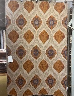 5'6" X 8'6" Indian Peshawar Design, Handknotted Wool