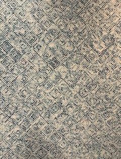 5' x 7'6" 100% Wool Contemporary, Teal