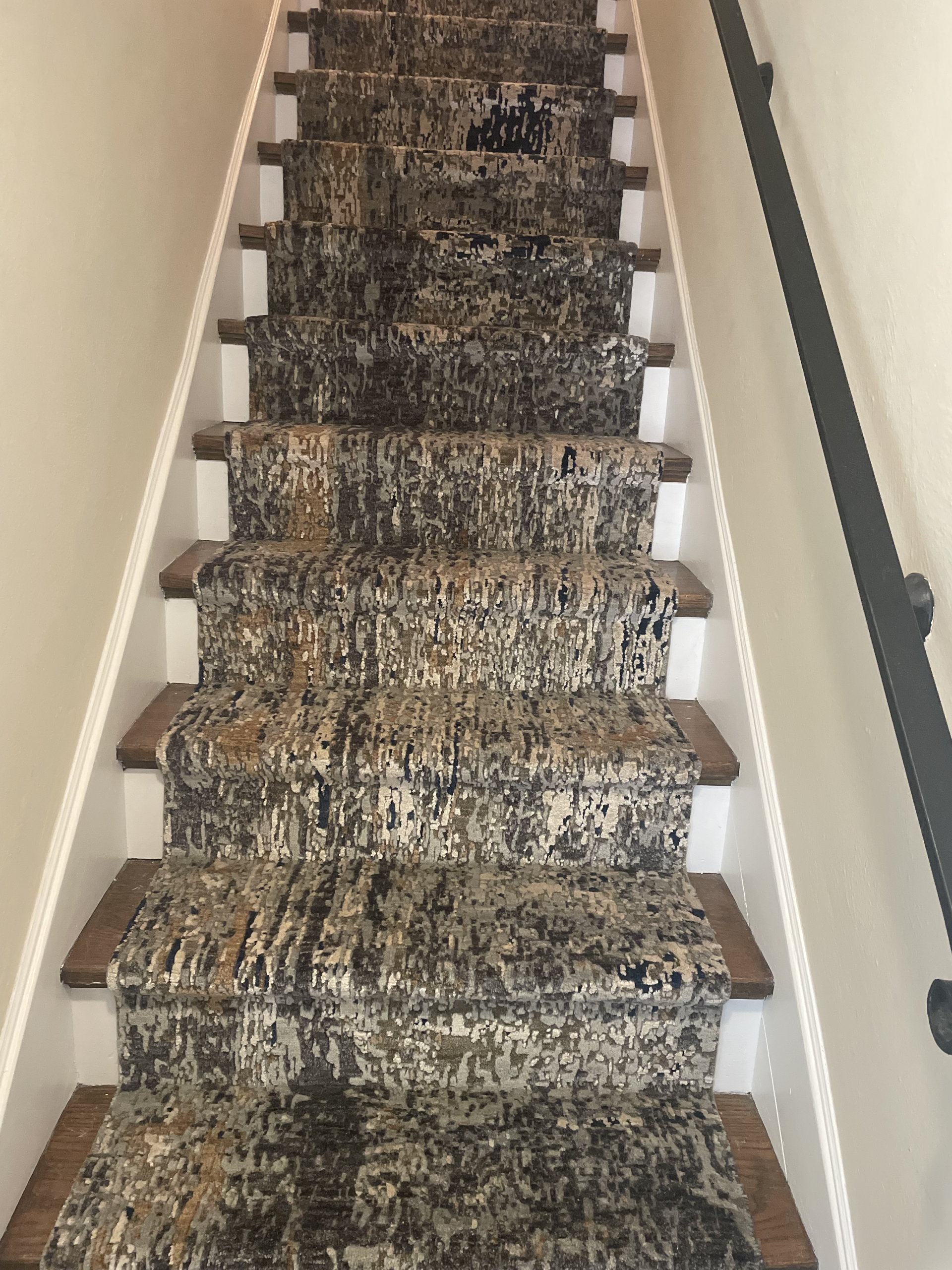 Stair Runner Installation