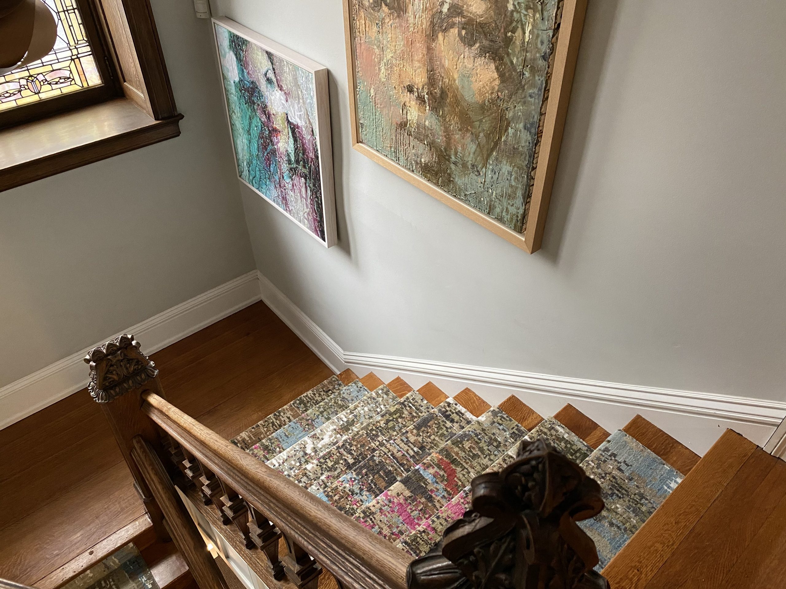 Stair Runner Installation