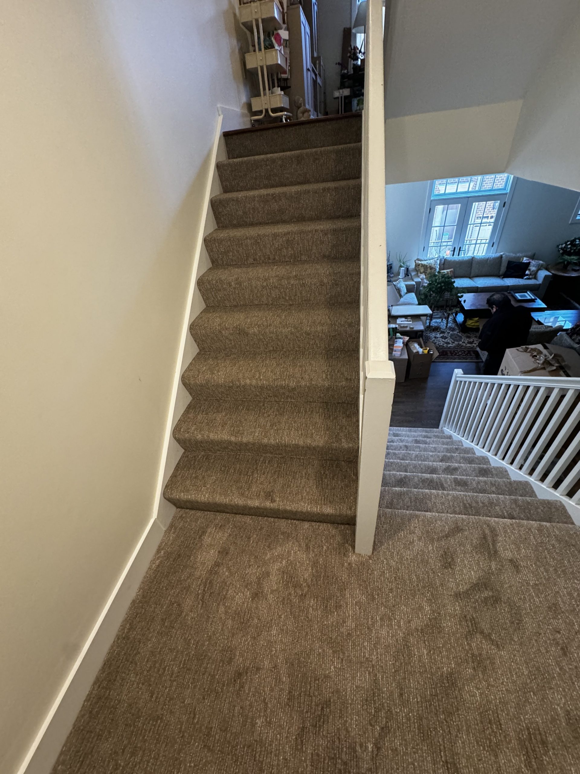Stair Runner Installation