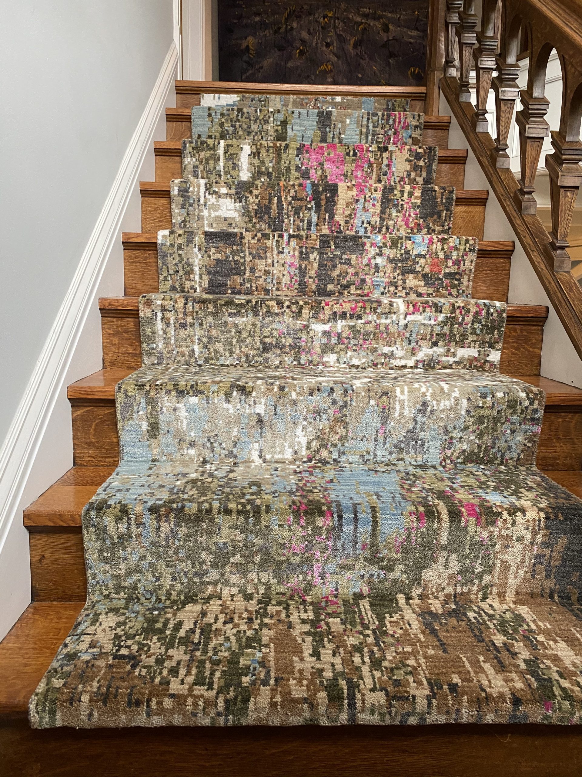 Stair Runner Installation
