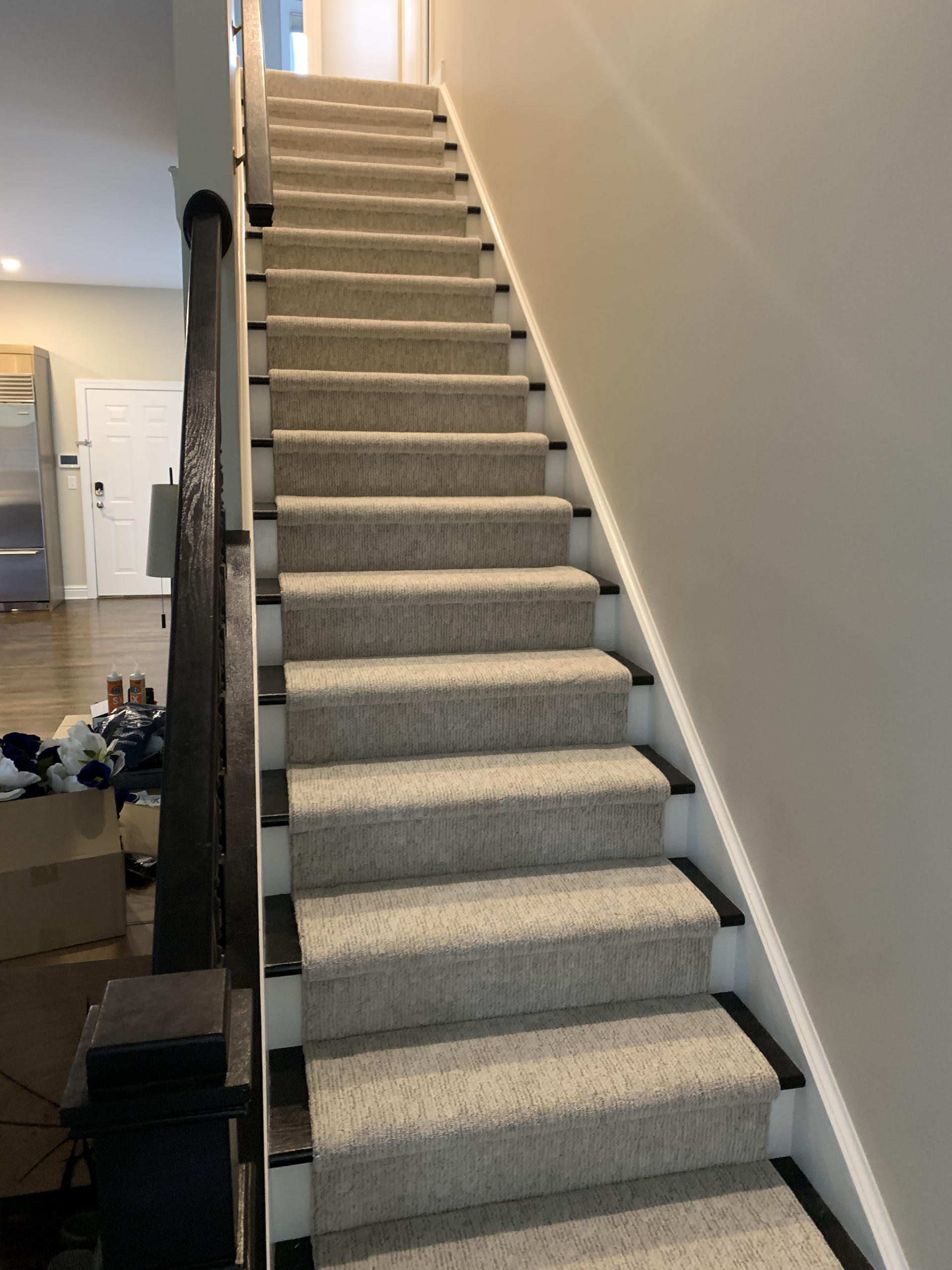 Stair Runner Installation