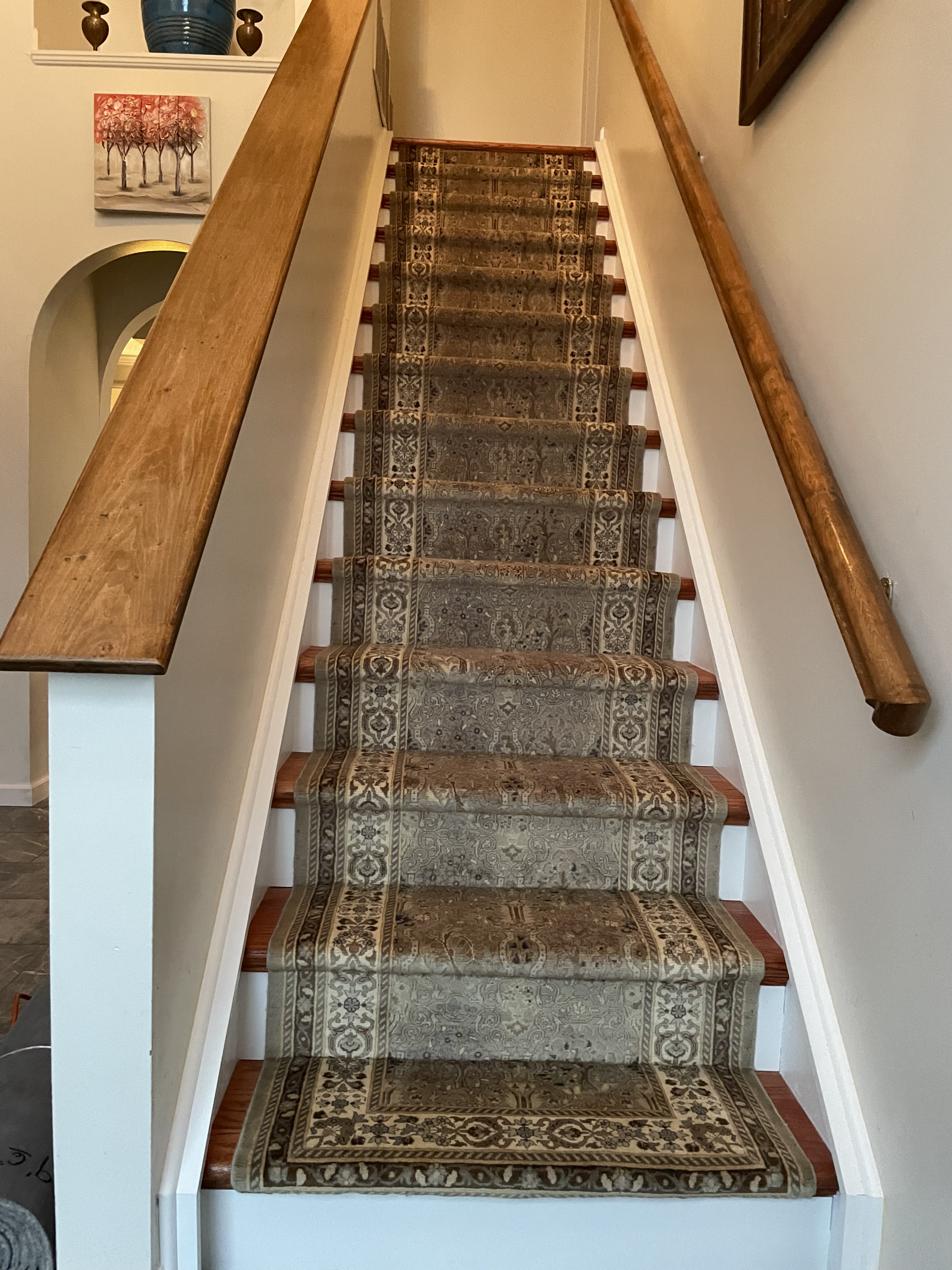 Stair Runner Installation