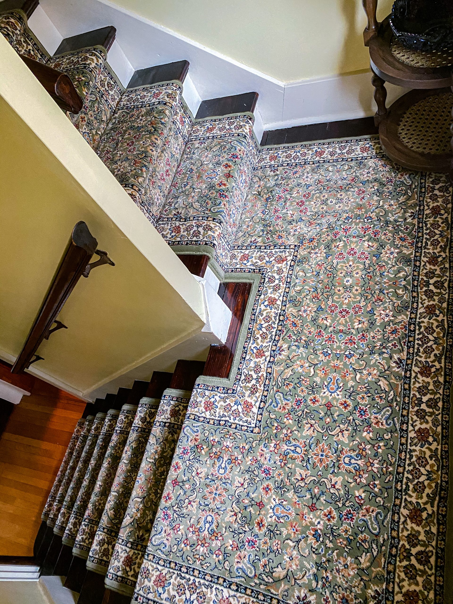 Stair Runner Installation