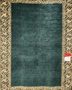 5'4"x8'7" Indian Aubusson Rug