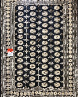 6'3"x8'11" Pakistani, Bokhara, Wool, Rug