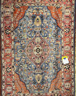 5'10"x8'11" Persian, Tabriz, Rug